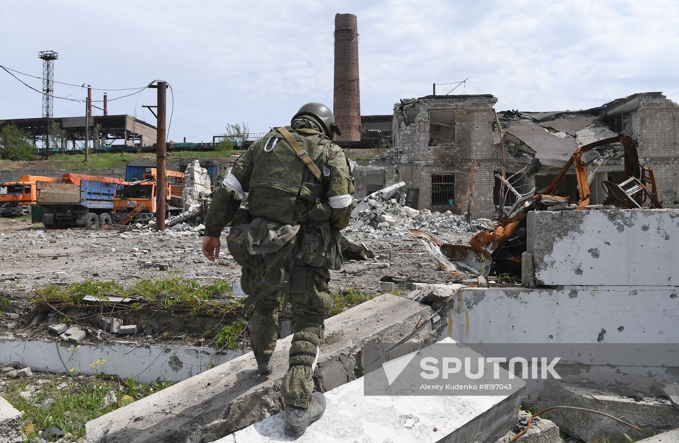 DPR Russia Ukraine Military Operation Azovstal