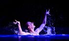 Athlete Svetlana Romashina performs during the Mesmerising Beauty Festival featuring synchronised swimming stars at Dynamo Sports Palace, in Moscow, Russia. Location: Russia, Moscow. Author: Alexey Filippov/Sputnik. Russia Artistic Swimming Festival