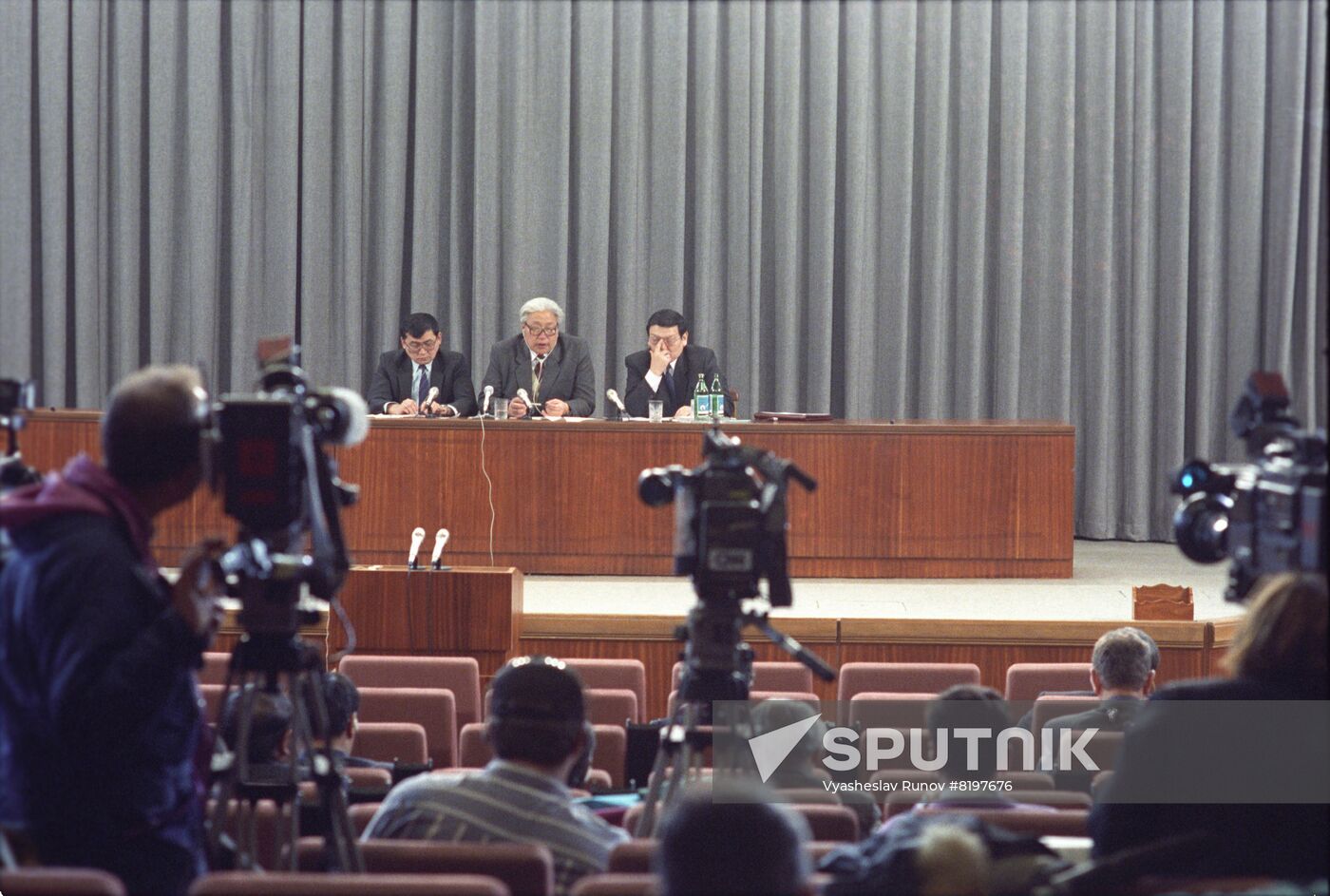 Delegation of Mongolian People's Republic visits USSR