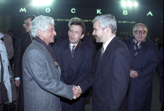 Polish delegation visits Soviet Union