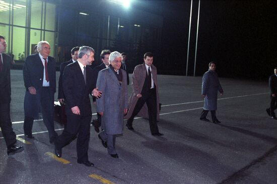 Polish delegation visits Soviet Union
