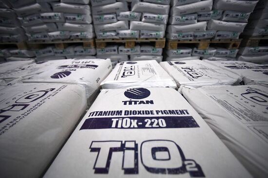 Russia Crimean Titan Plant Reopening
