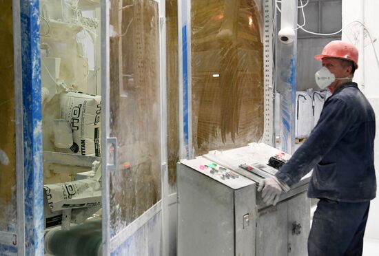 Russia Crimean Titan Plant Reopening
