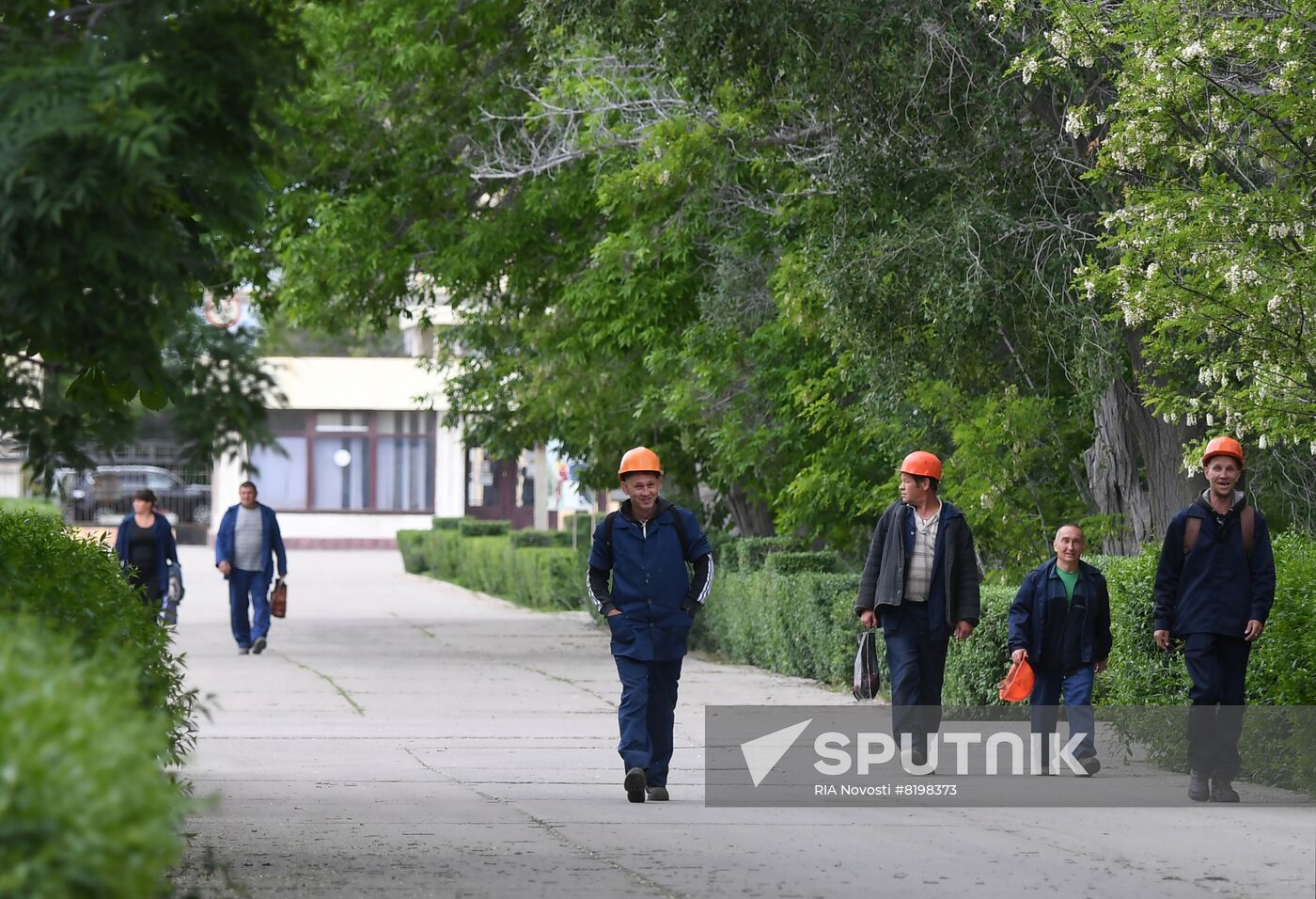 Russia Crimean Titan Plant Reopening