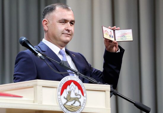 South Ossetia President-Elect Inauguration
