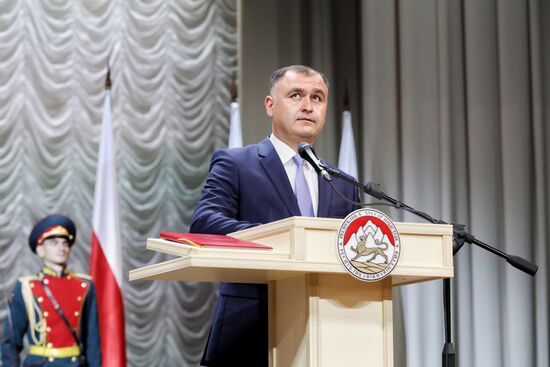 South Ossetia President-Elect Inauguration