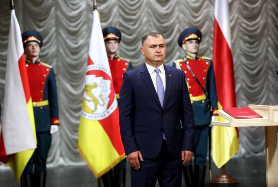South Ossetia President-Elect Inauguration