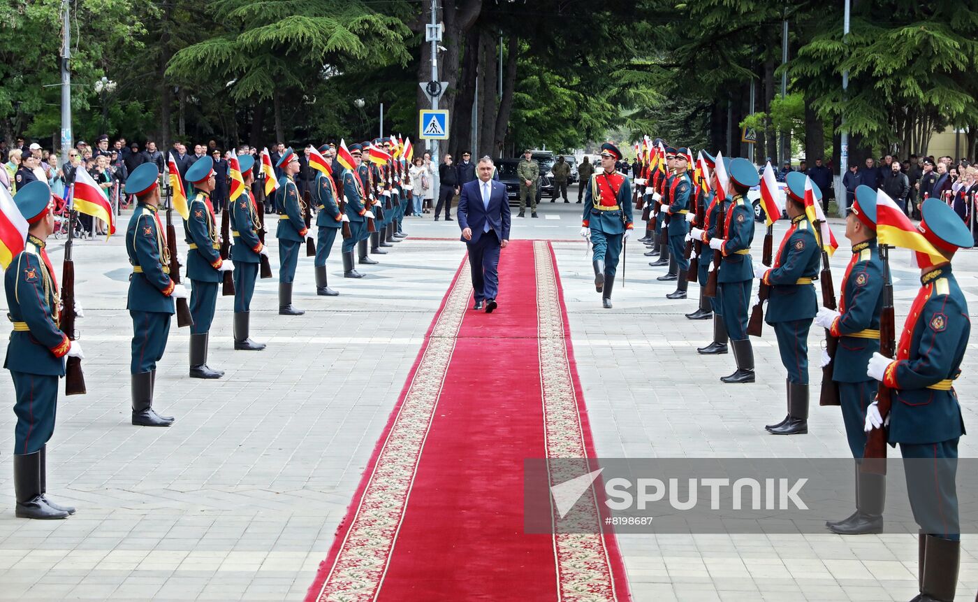 South Ossetia President-Elect Inauguration