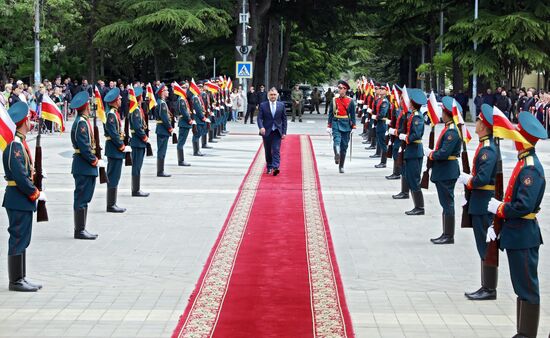 South Ossetia President-Elect Inauguration