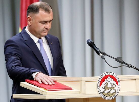 South Ossetia President-Elect Inauguration
