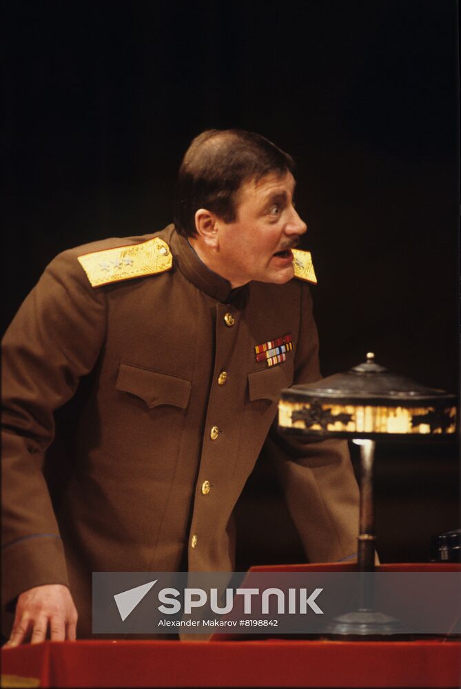 Moscow's Detective experimental theater led by Vasily Livanov