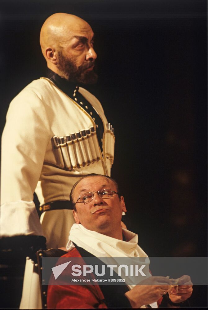 Moscow's Detective experimental theater led by Vasily Livanov