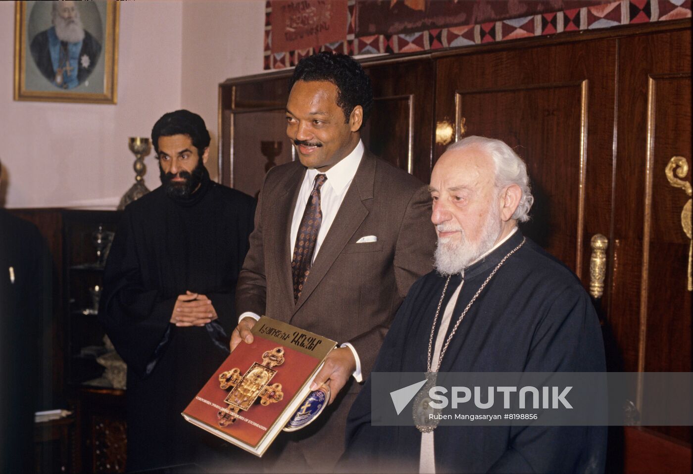 US delegation's visit to Armenian SSR