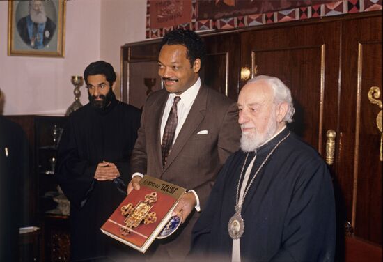 US delegation's visit to Armenian SSR