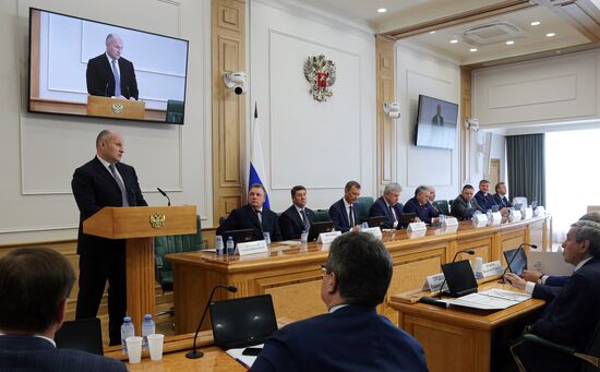 Russia Parliament Emergencies Minister Candidacy