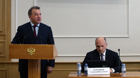 Russia Parliament Emergencies Minister Candidacy