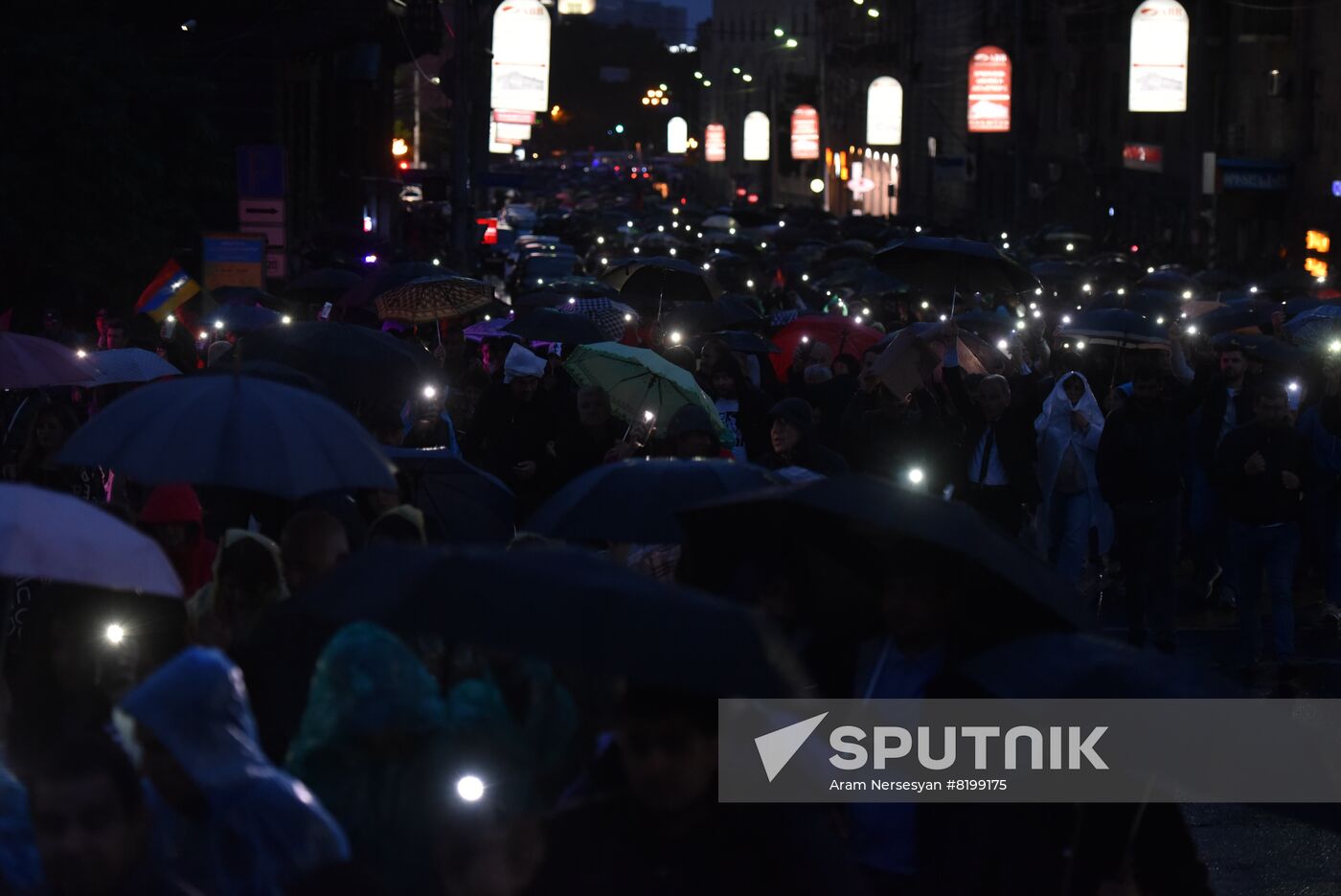Armenia Opposition Protests 