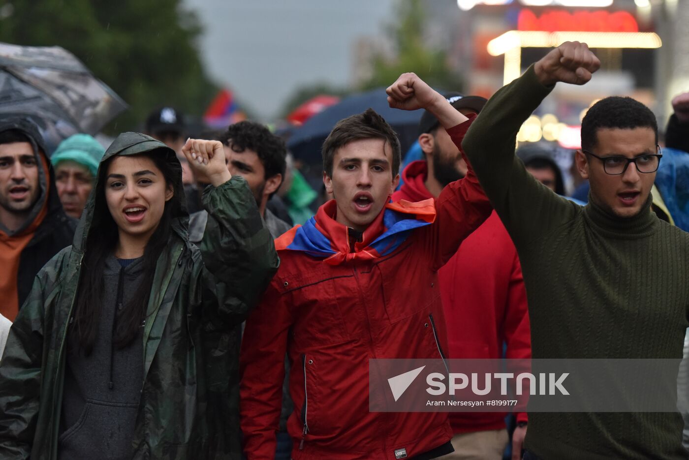 Armenia Opposition Protests 