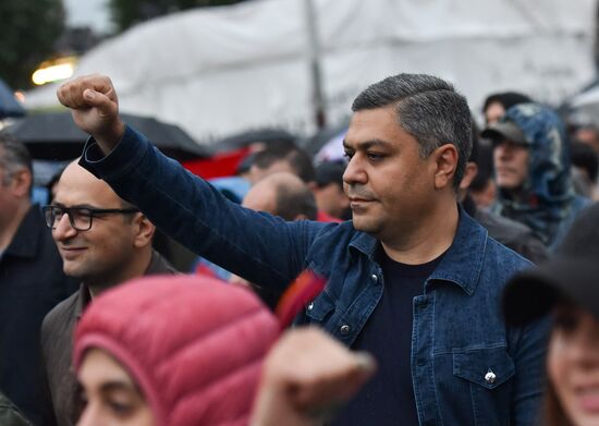 Armenia Opposition Protests 