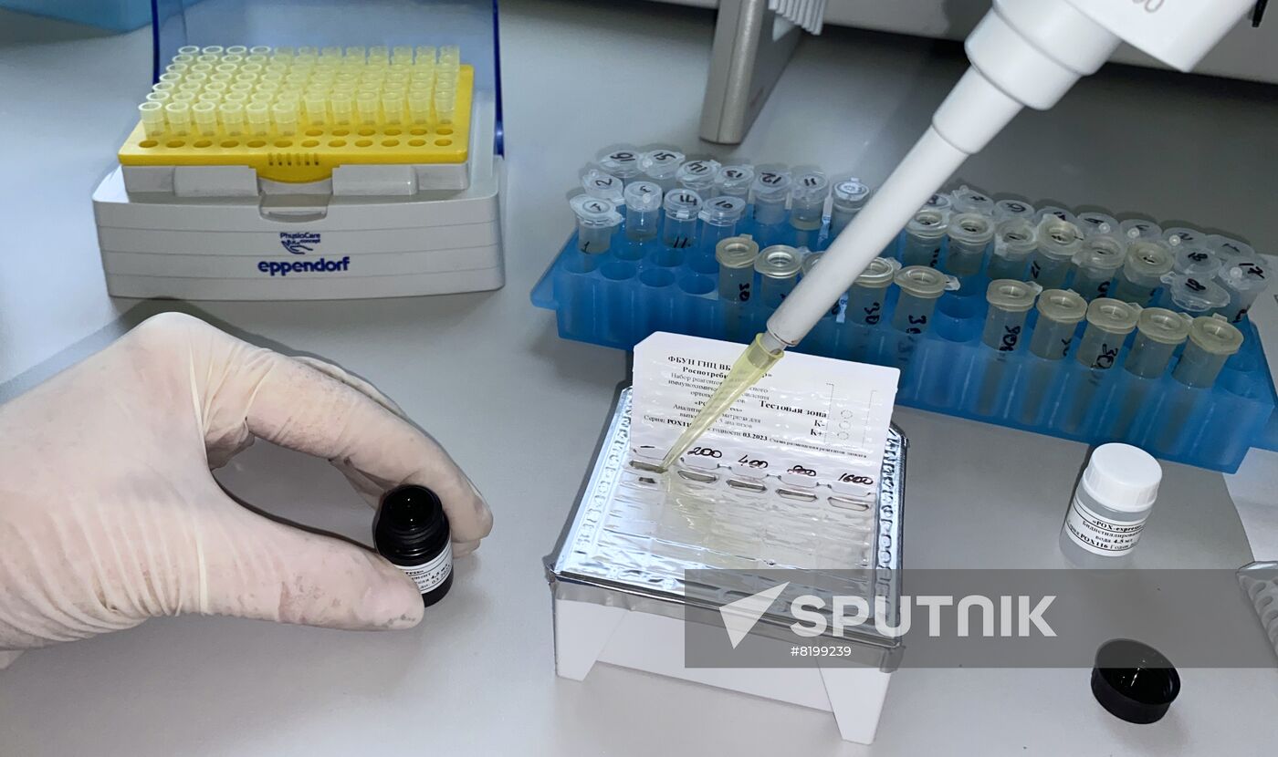 Russia Monkeypox Testing Kit