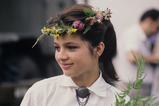 Song and dance festival for students from Baltic Republics