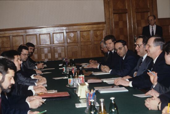 Hungarian delegation's visit to USSR