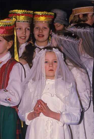 Returning holy relics of St. Casimir