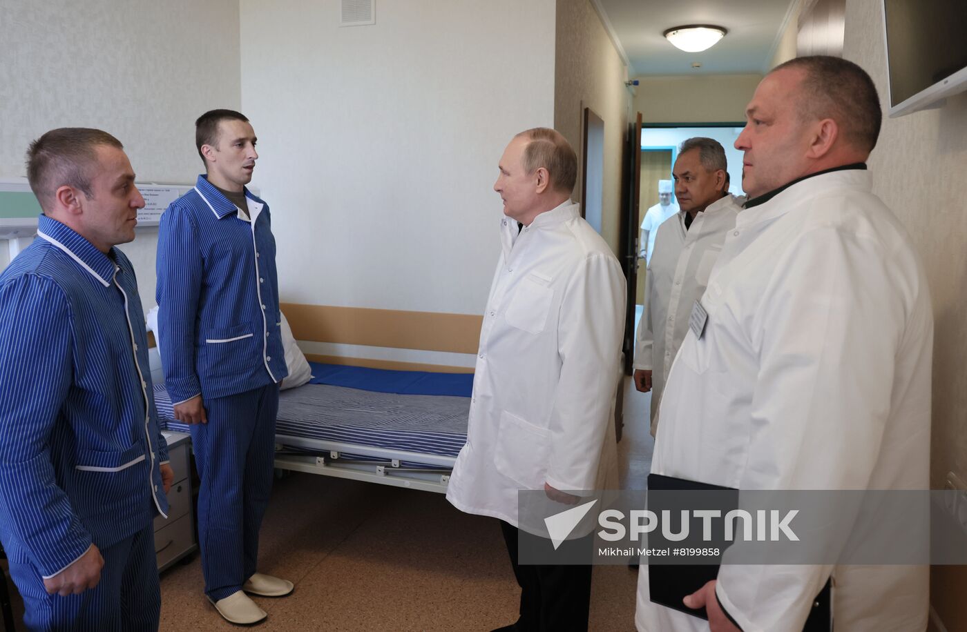 Russia Putin Wounded Soldiers