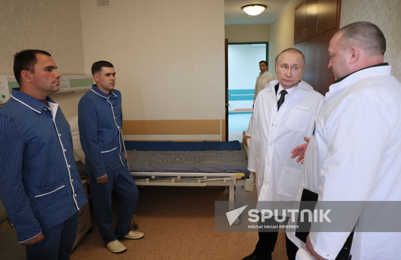 Russia Putin Wounded Soldiers