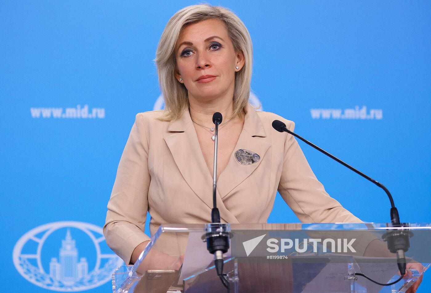 Russia Zakharova Briefing