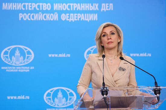 Russia Zakharova Briefing