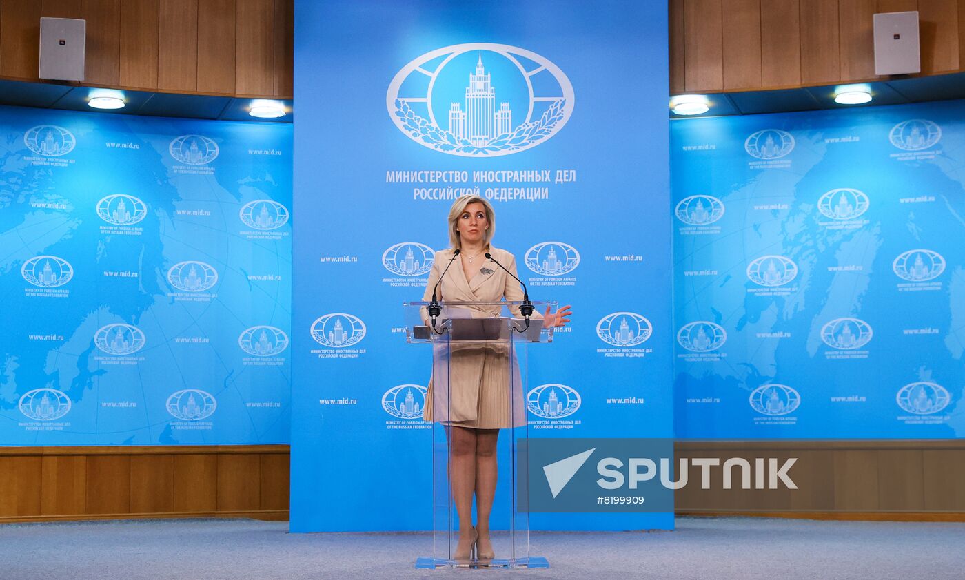 Russia Zakharova Briefing