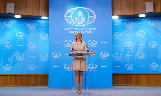 Russia Zakharova Briefing