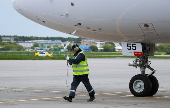 Russia PD-14 Aircraft Engine Test