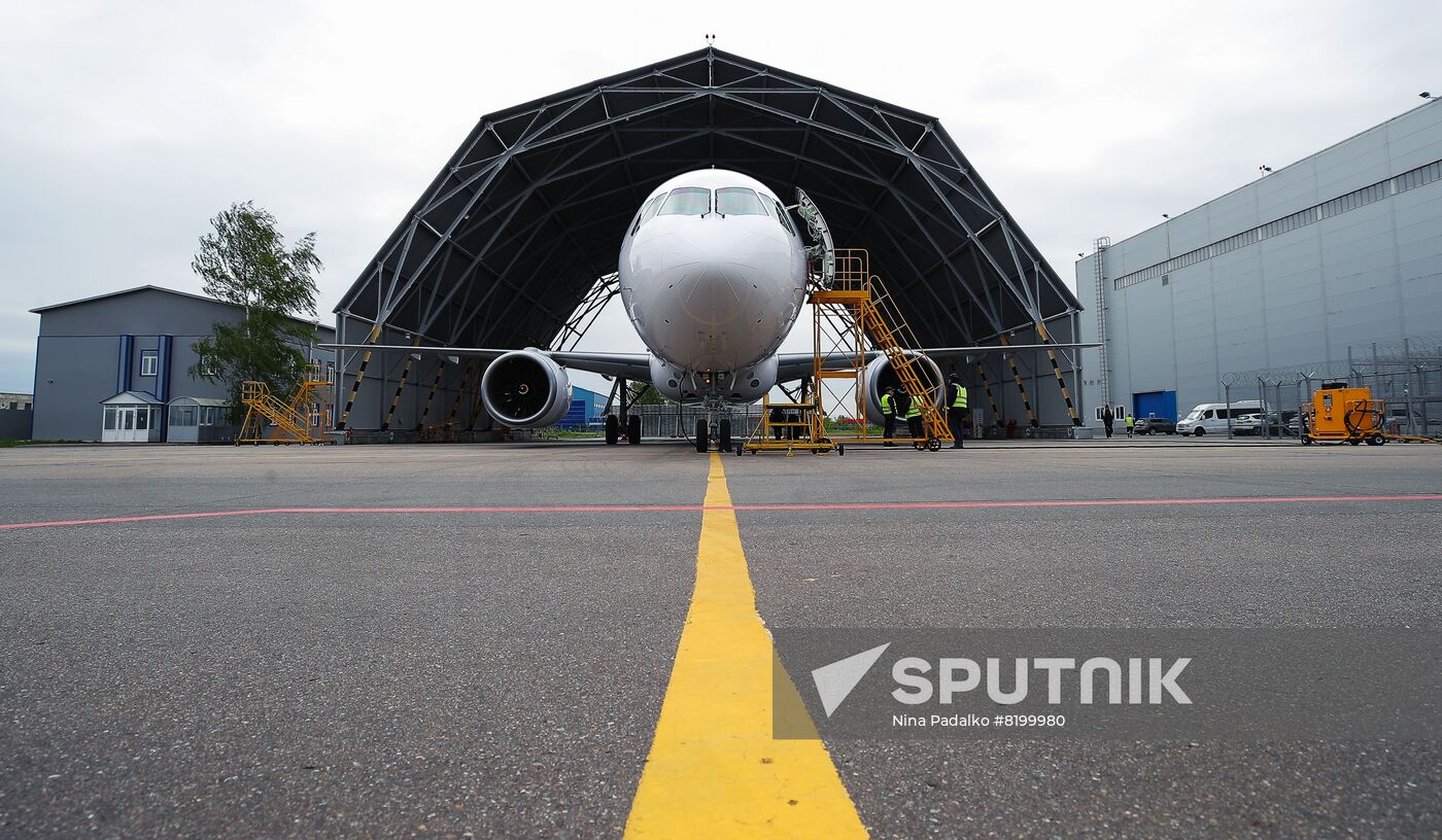 Russia PD-14 Aircraft Engine Test