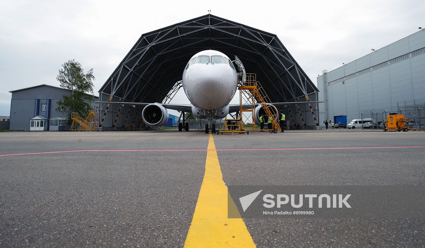 Russia PD-14 Aircraft Engine Test