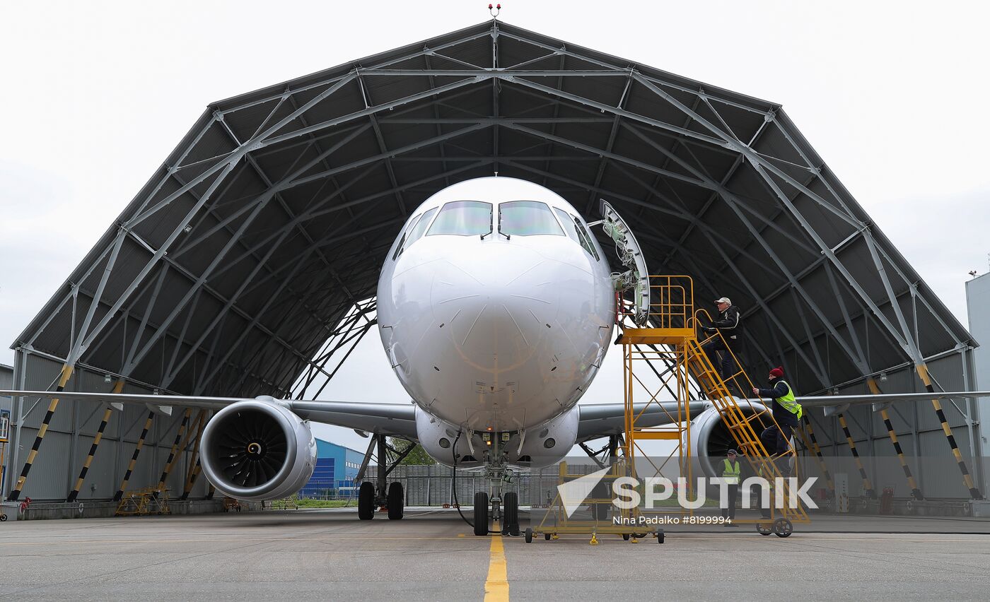 Russia PD-14 Aircraft Engine Test