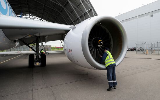 Russia PD-14 Aircraft Engine Test
