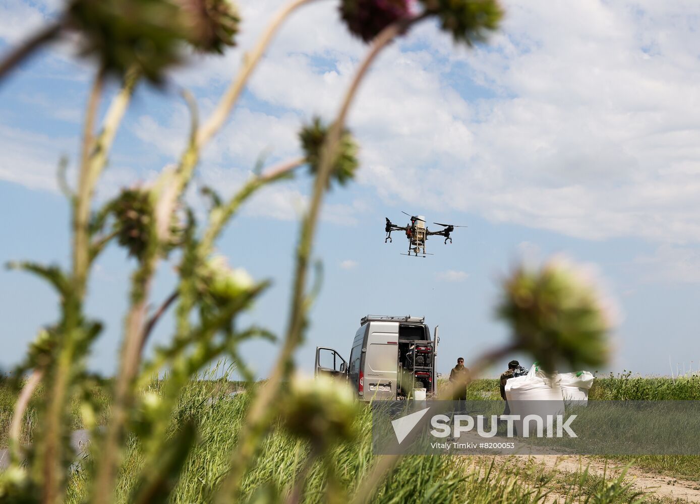 Russia Agriculture Rice Sowing