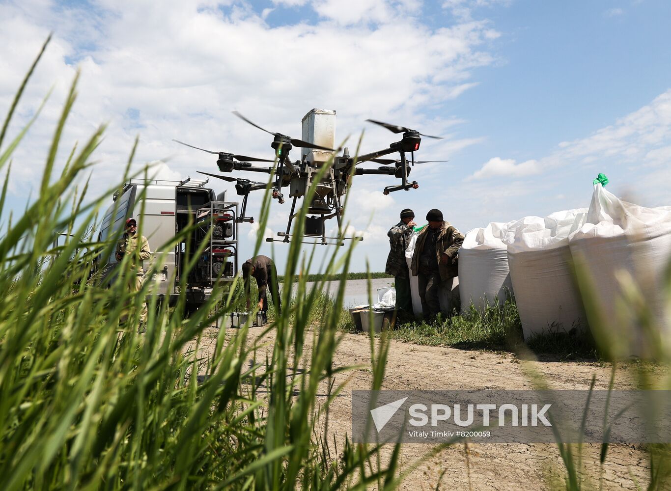 Russia Agriculture Rice Sowing