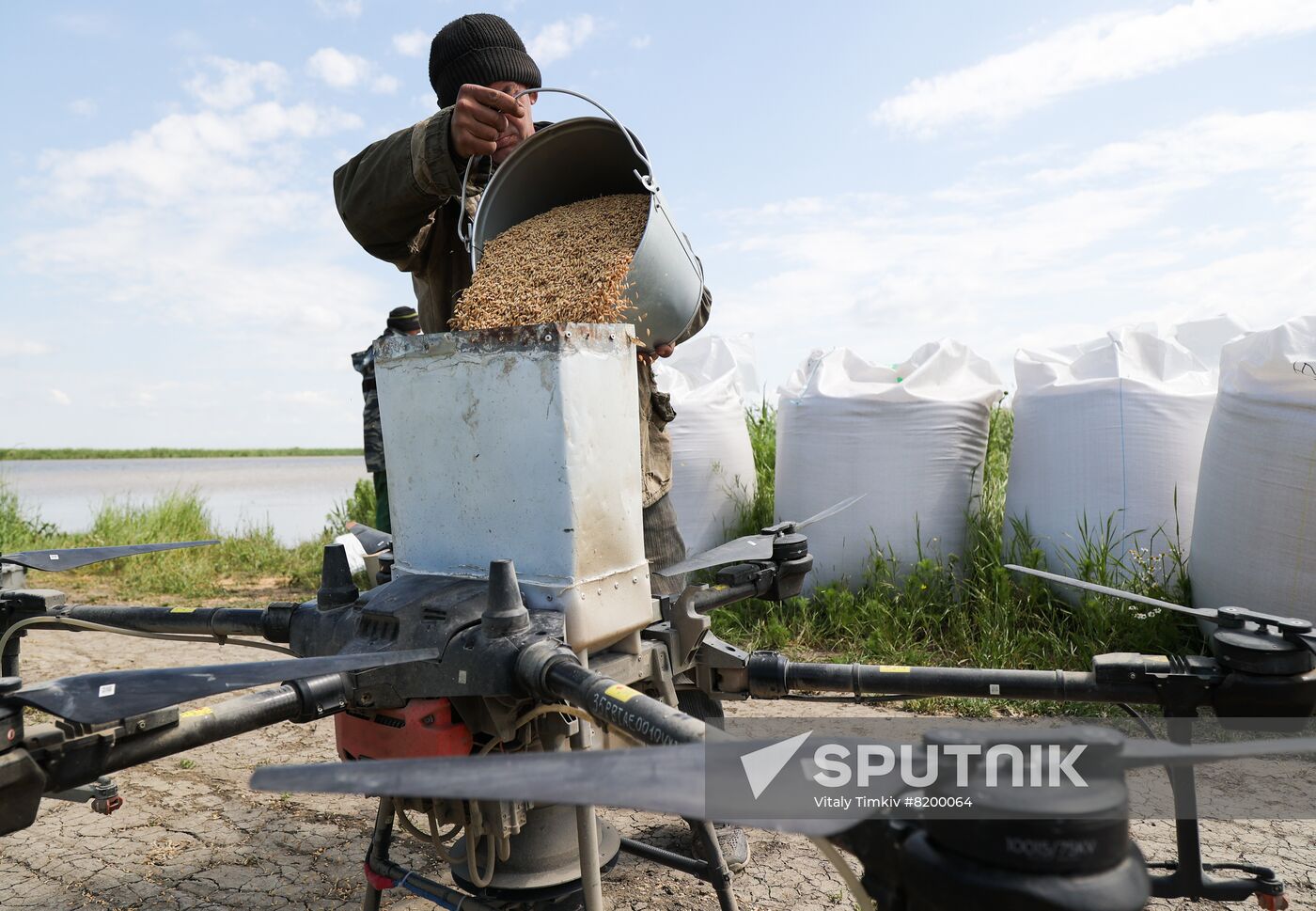Russia Agriculture Rice Sowing
