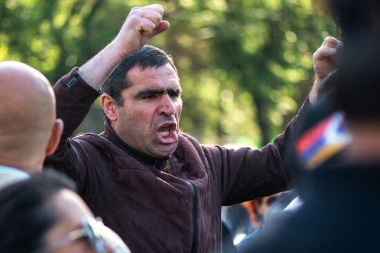 Armenia Opposition Protests