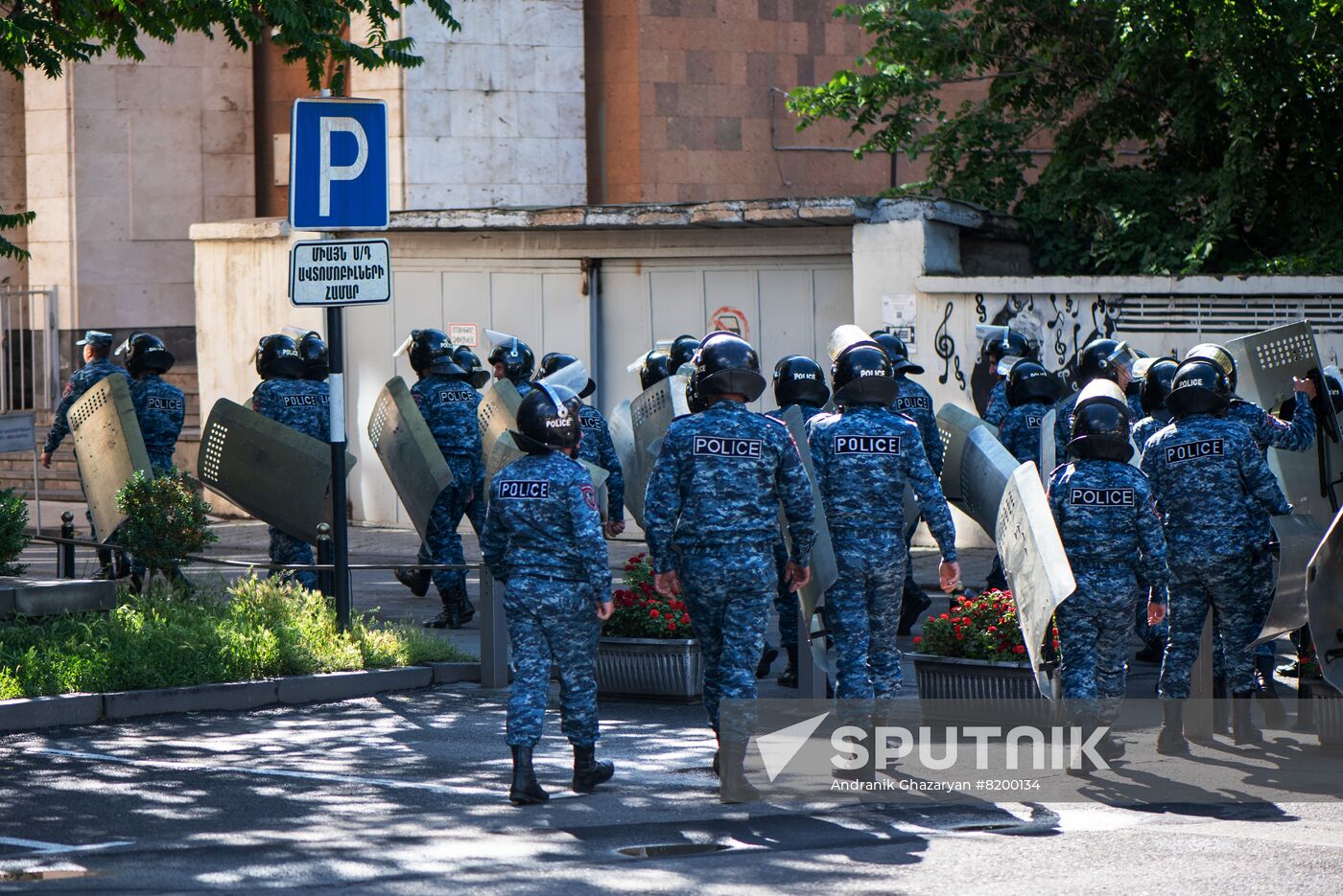 Armenia Opposition Protests