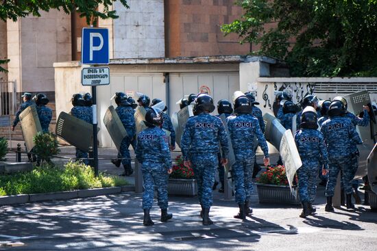 Armenia Opposition Protests
