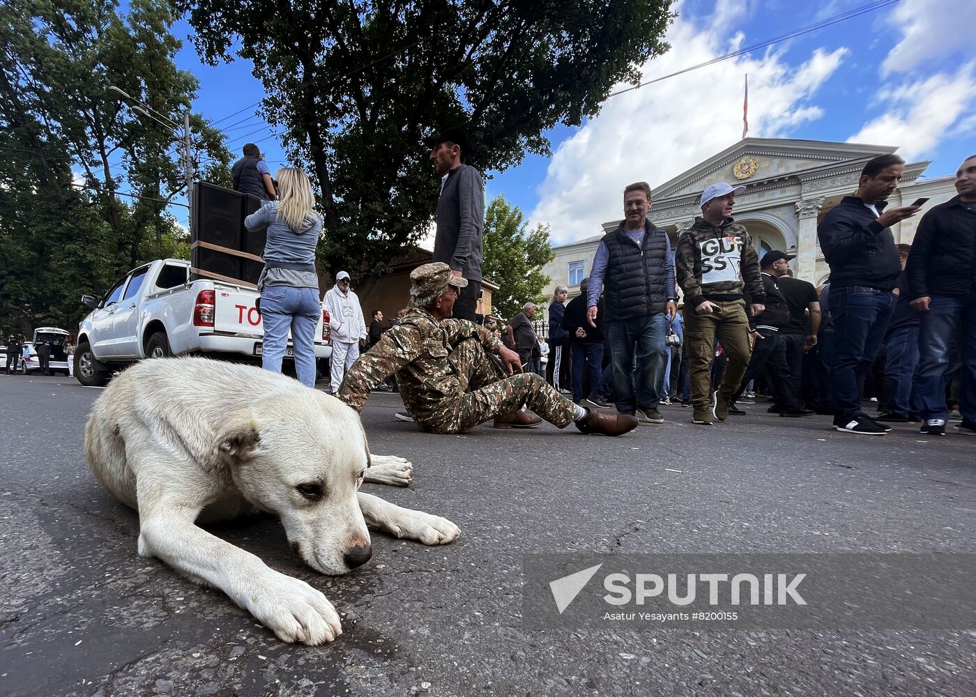 Armenia Opposition Protests