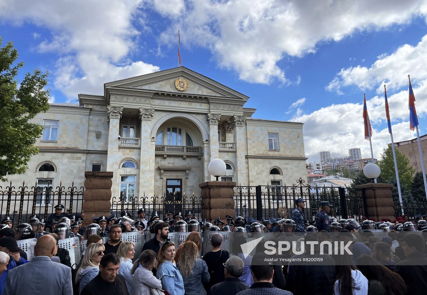 Armenia Opposition Protests