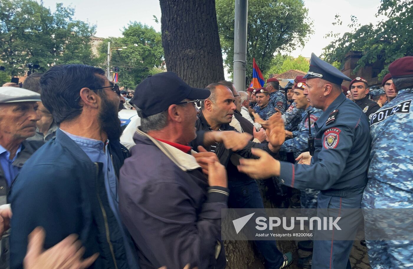 Armenia Opposition Protests