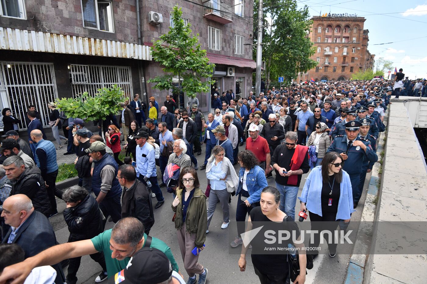 Armenia Opposition Protests