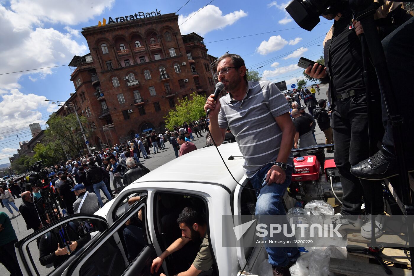 Armenia Opposition Protests