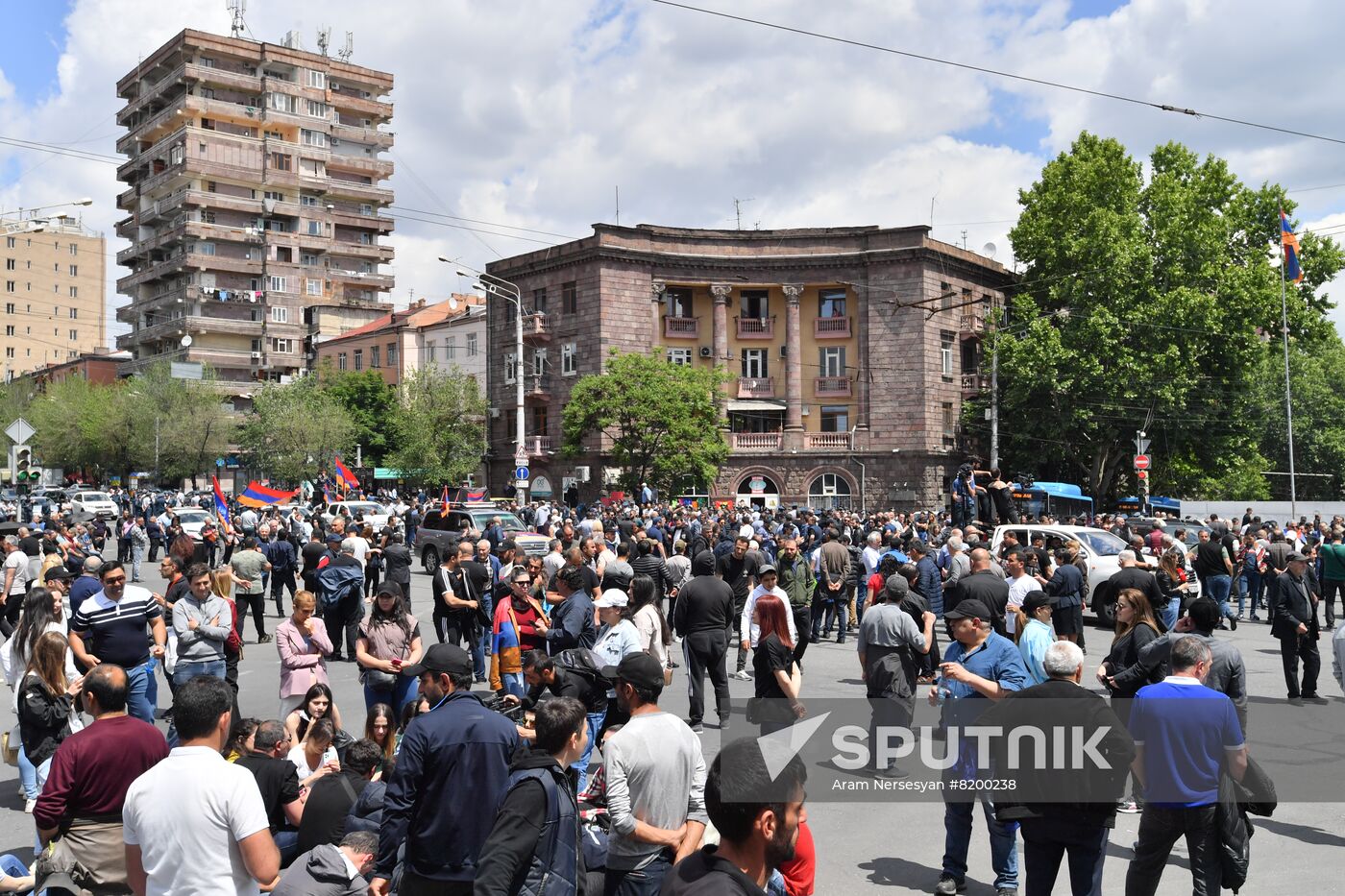 Armenia Opposition Protests